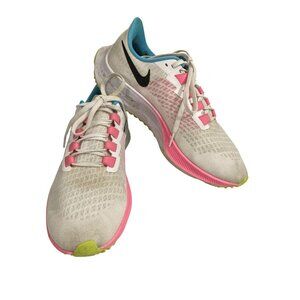 Nike Air Zoom Pegasus 37 Women's Size 9 White Pink Blue Running sneakers Shoe